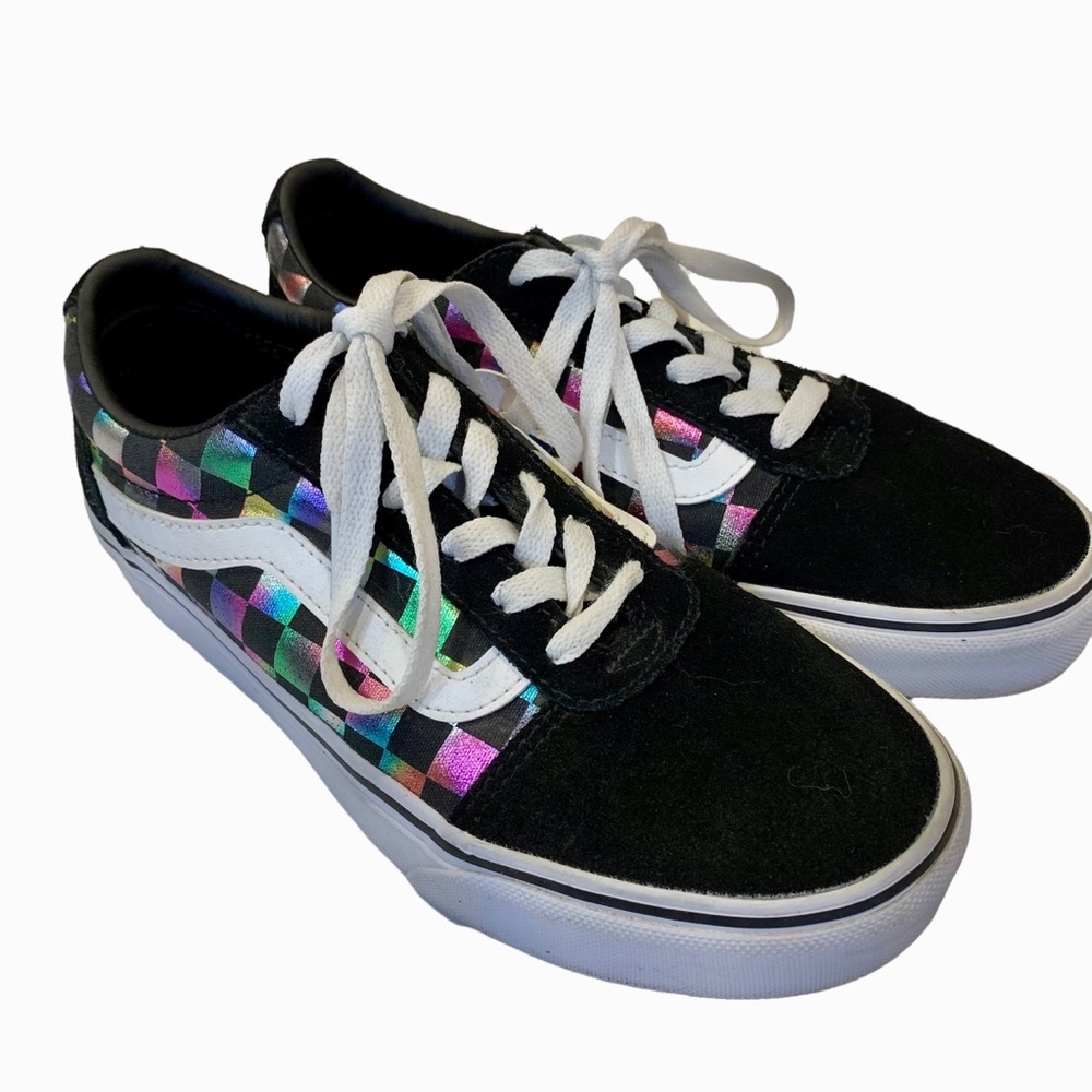 Vans Multi Color Old School Canvas Sneakers 6.5